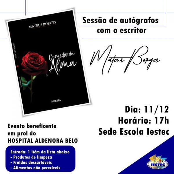 Convite IESTEC e Matheus Borges